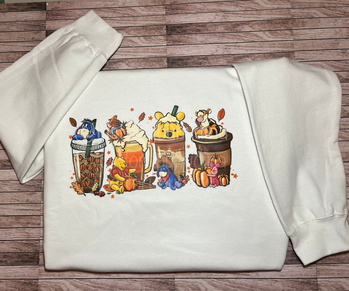 Winnie & Friends Coffee Crewneck