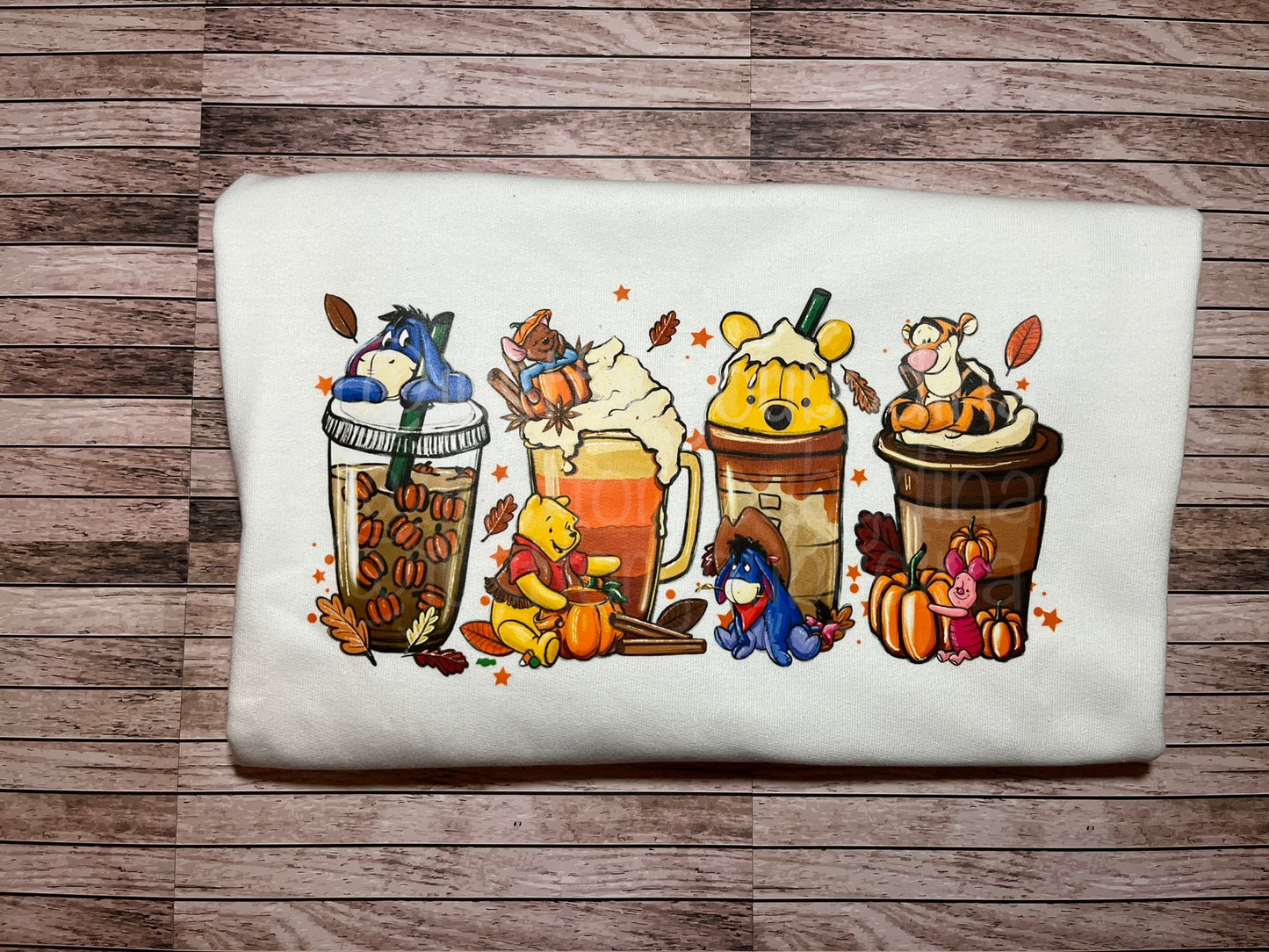 Winnie & Friends Coffee Crewneck