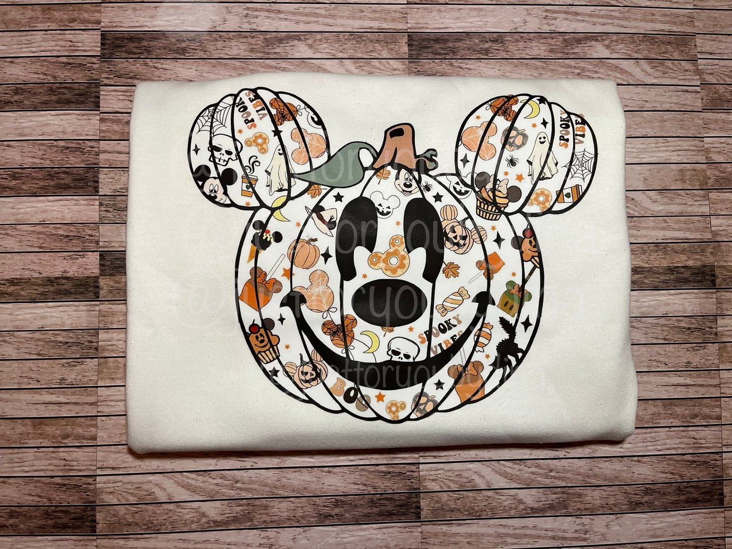 Mickey Pumpkin Crewneck