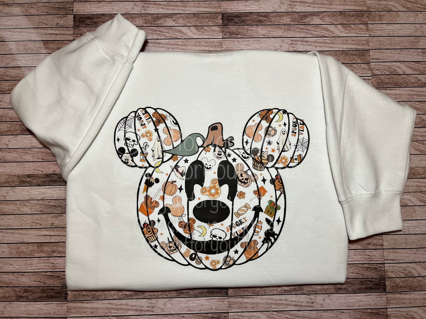 Mickey Pumpkin Crewneck