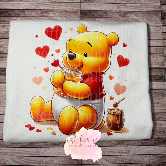 Winnie the Pooh Valentine’s Crewneck