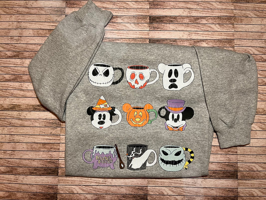 Halloween Mugs Crewneck