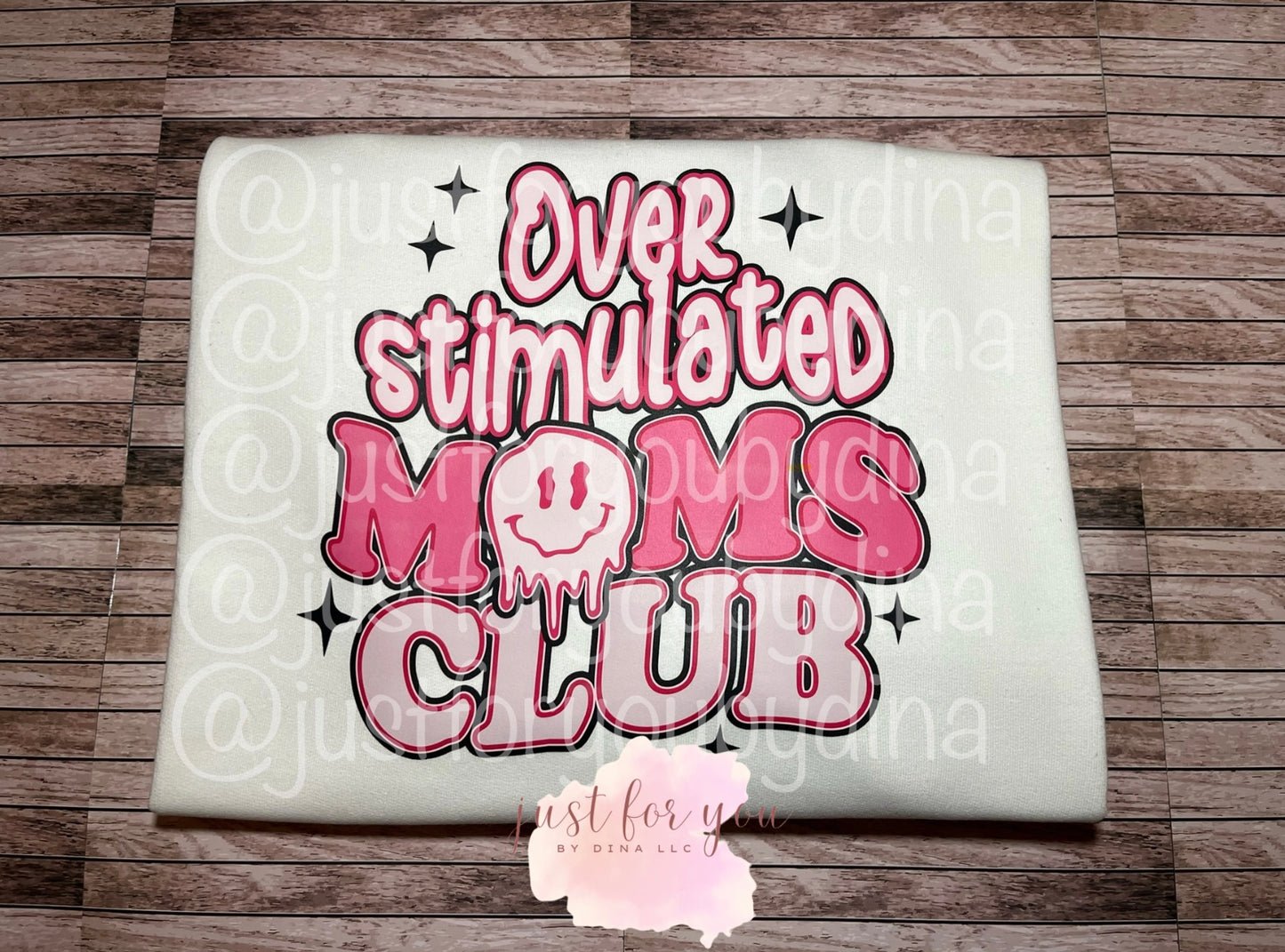 Over Stimulated Moms Club Crewneck